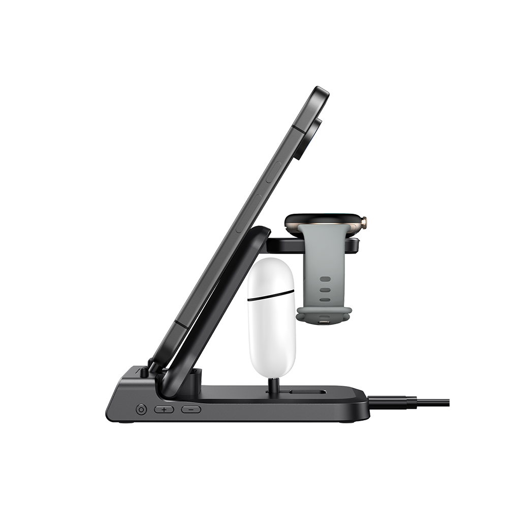 SwanScout 701G - Przewodowa szybka ładowarka do Pixel Watch 1 z zegarem