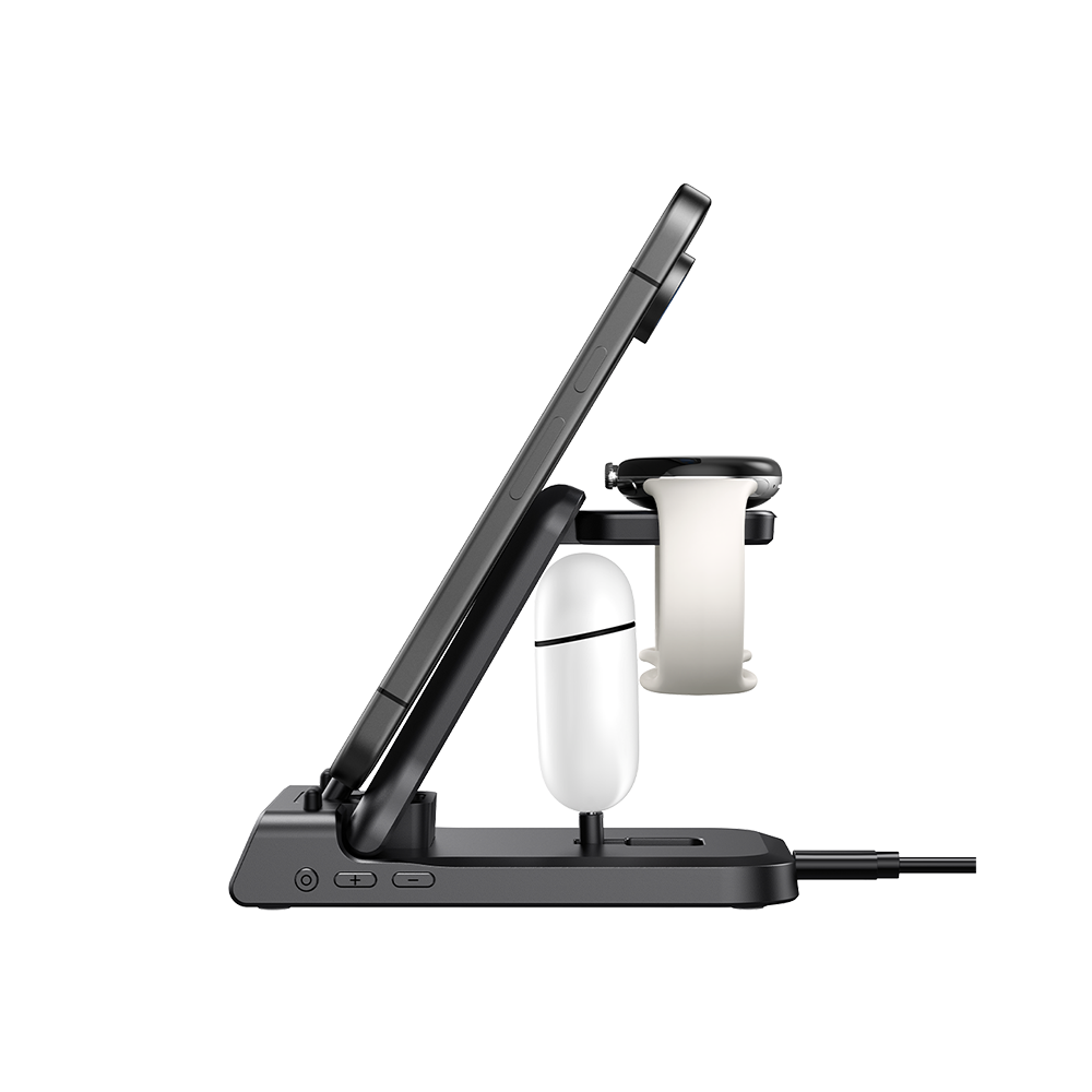 SwanScout 701G2 - Przewodowa szybka ładowarka do Pixel Watch 2/3 z zegarem