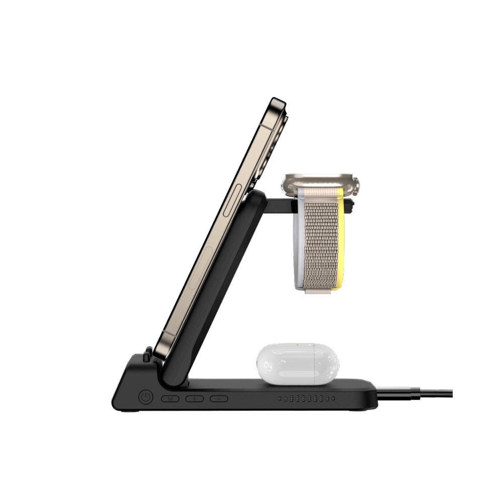 SwanScout 703A - 애플용 3 in 1 무선 충전기