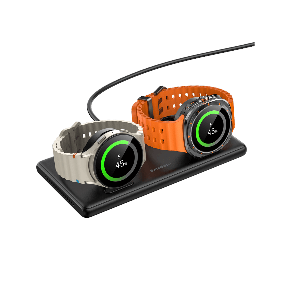 SwanScout 507DS – Podwójna ładowarka do zegarków Samsung