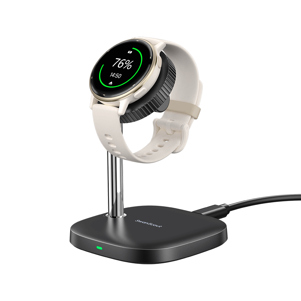 SwanScout 505GM - 适用于 Garmin 手表的充电座