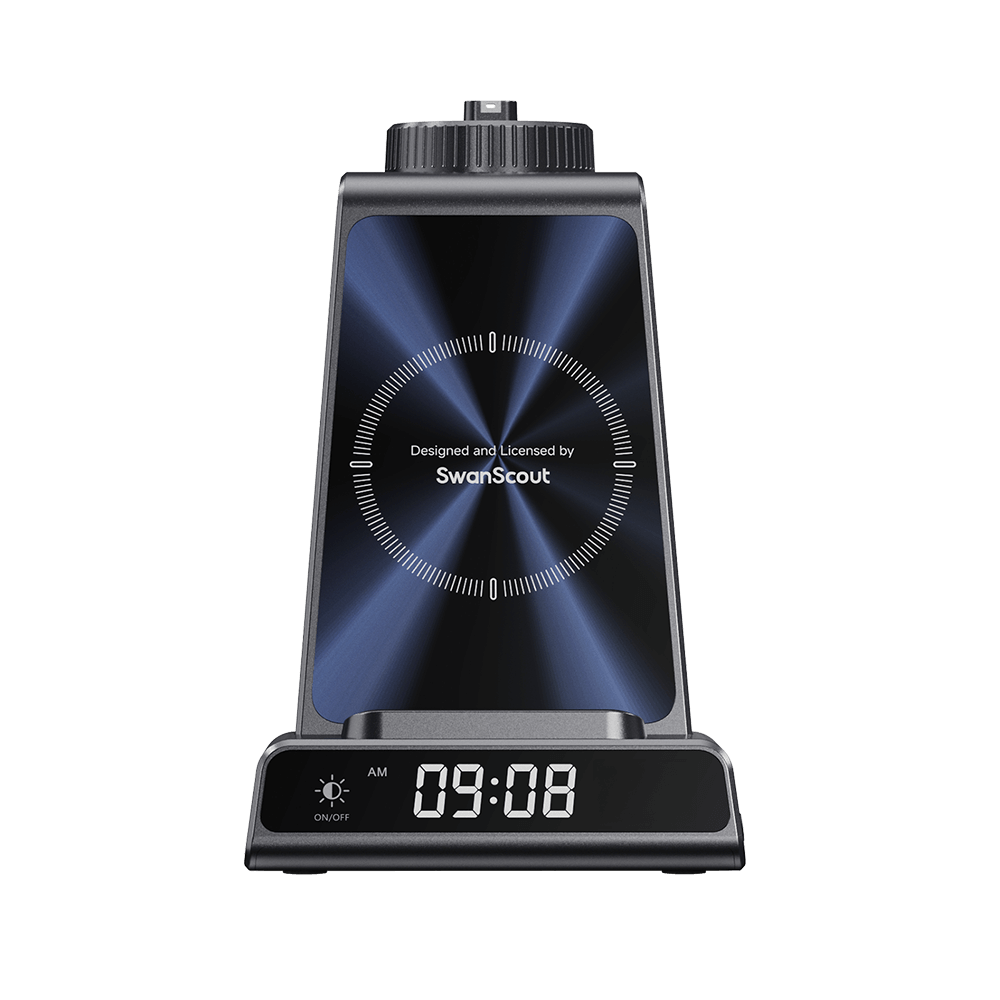 SwanScout C01GM provides an elegant and organized charging solution for Garmin enthusiasts, keeping all essential devices powered up.