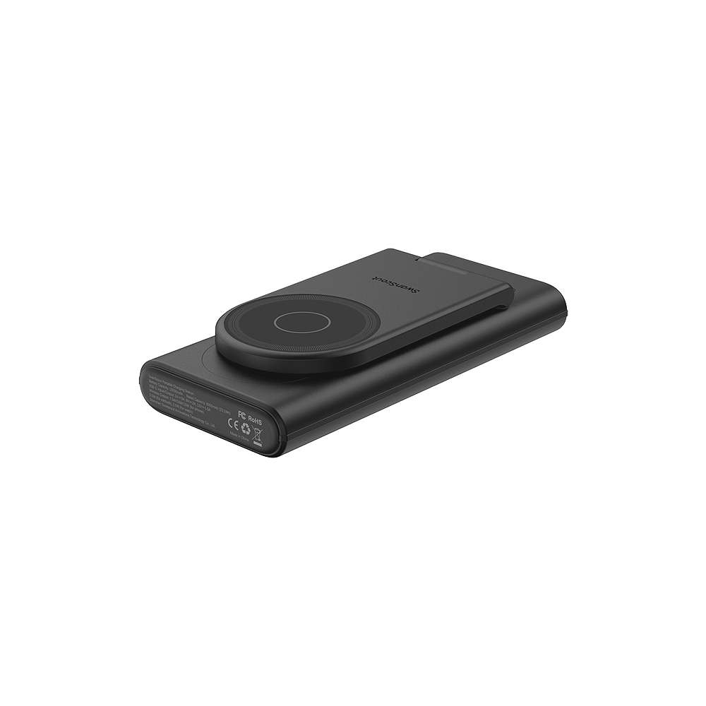 Offering versatile wireless charging, the SwanScout 301M is a reliable portable charger for iphone 16 plus apple watch combo