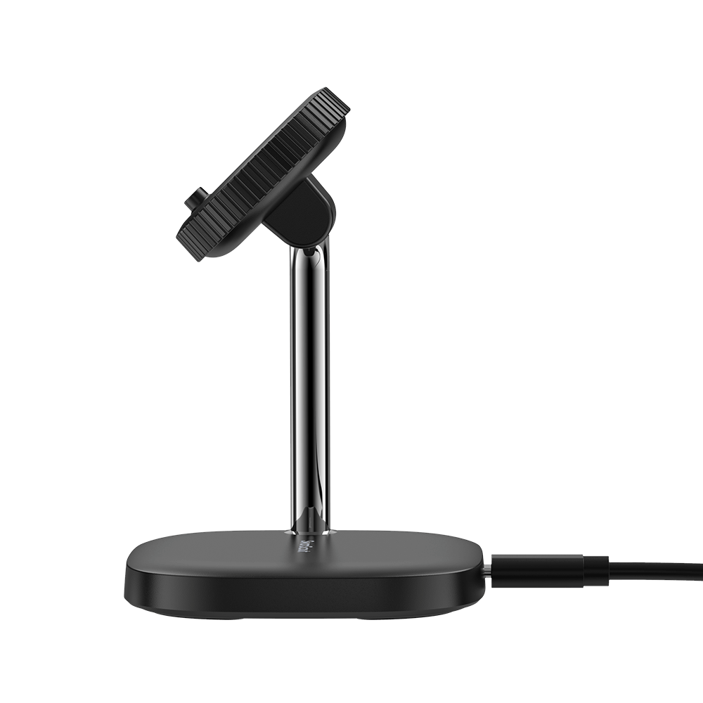 Right side profile of the SwanScout 505GM, showcasing the compact and portable design ideal for travel and desktop organization