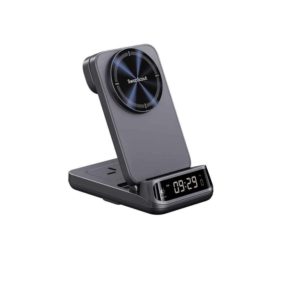 SwanScout 708M(25W) - 25W Magnetic Wireless Charger for Apple