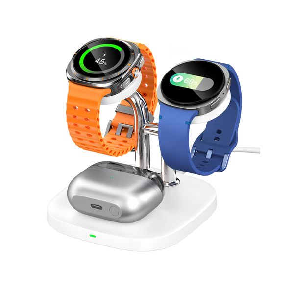 SwanScout 704S - Dupla Óra Vezeték Nélküli Töltő Samsunghoz