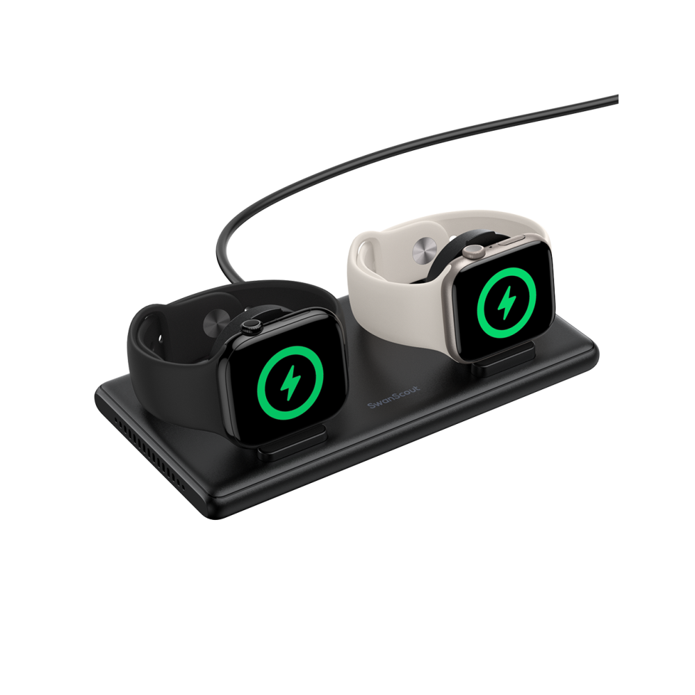 SwanScout 507DA – Încărcător dublu pentru Apple Watch