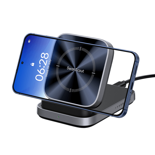 SwanScout 508 - Suporte dobrável para carregador sem fio