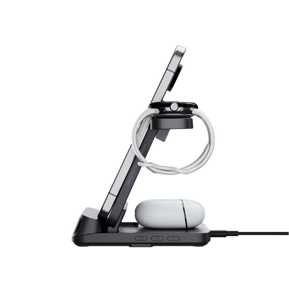 The SwanScout 708G2 offers dedicated support for the Pixel Watch 3, ensuring stable and efficient wireless charging every time.