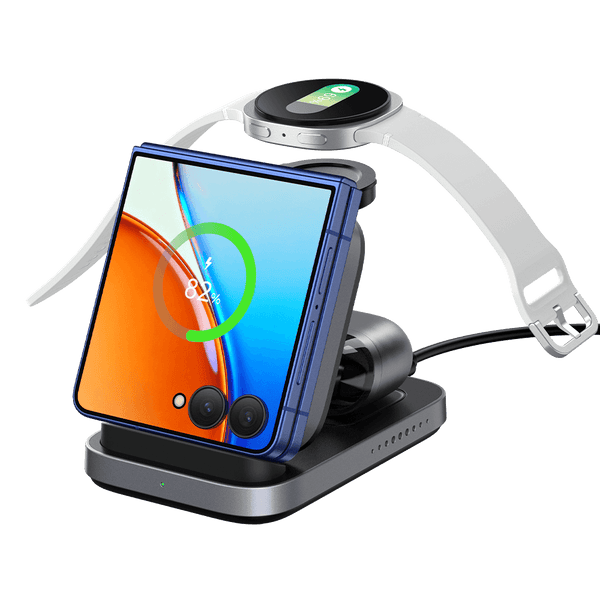 SwanScout 713F – Caricatore wireless 3-in-1 per Samsung Z Flip 7