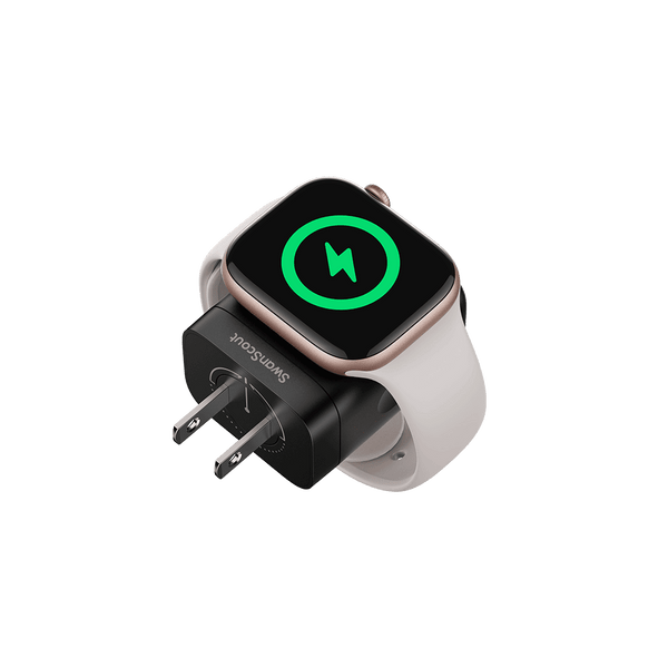 30W USB-C charger with 5W magnetic Apple Watch fast charging SwanScout 509A