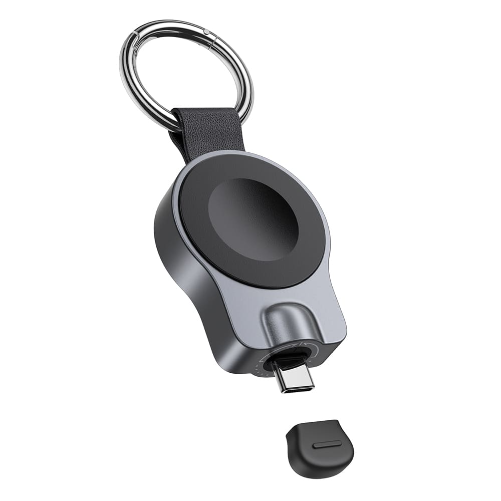 SwanScout 510A - شاحن سريع محمول لساعة آبل بتصميم USB-C دوار